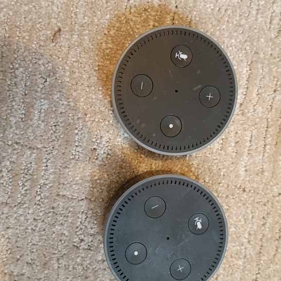 2 Amazon Echo Dots(2nd Generation) - Picture 1 of 5